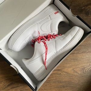 Air Force 1 supreme white